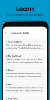 Bible android App screenshot 2